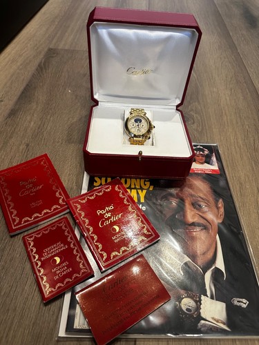 Cartier Pasha Moonphase 18k Yellow Gold Quartz 30002 38mm