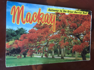 Mackay. Tor zum Great Barrier Reef.  Australien 1964 Postbriefkarte