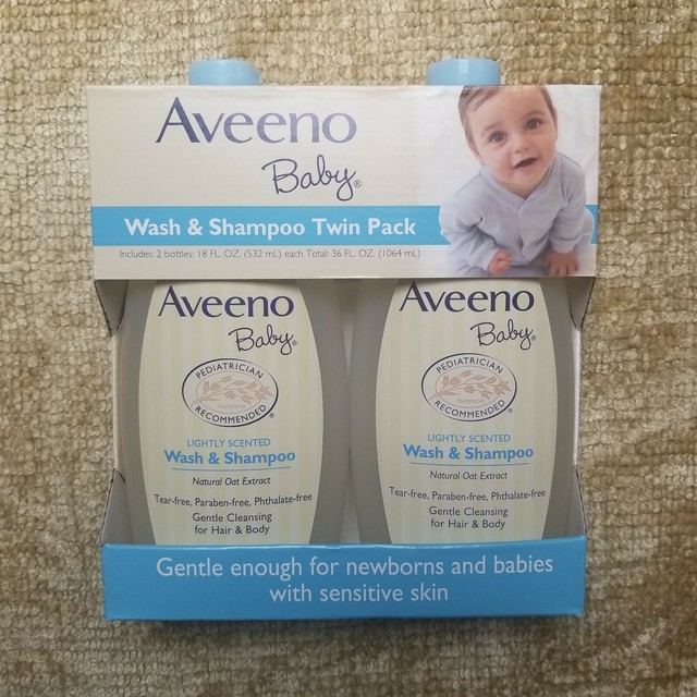 aveeno baby wash set