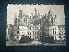 FRANCE CARTE POSTALE YVERT 924 CHATEAU LOIRE CHAMBORD 20F LOIR ET CHER 1952