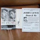 Jerry Lewis SIGNED Autobio Dean Martin Comedy Team Sinatra Monroe 2005 1st HC/DJ
