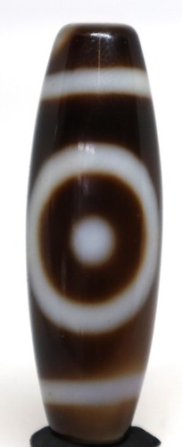 ancient one eye chung dzi beads Size 38.1mm / 12.4mm - Picture 2 of 7