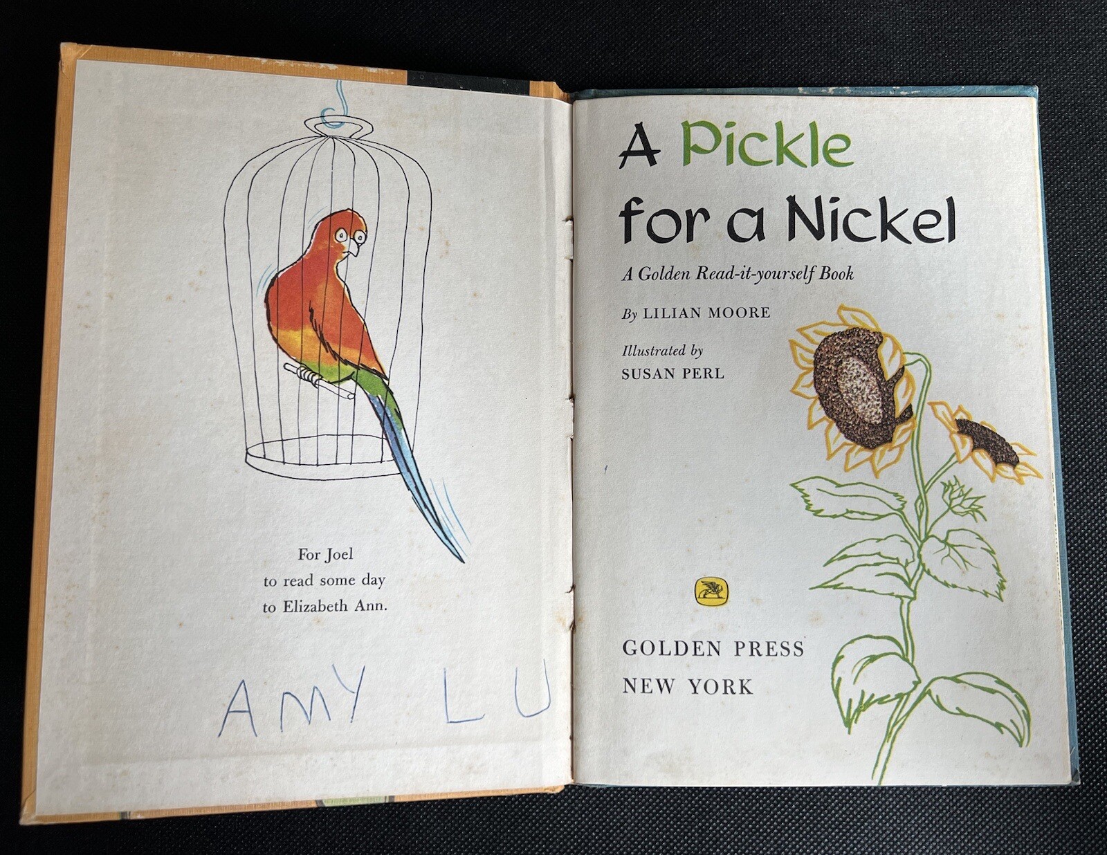 A Pickle for a Nickel A Golden ReadItYourself Book 1961/1st