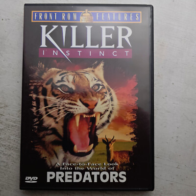 Killer Instinct: A Face-to-Face Look Into the World of Predators (DVD, 2000,...