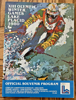 Official Souvenir Program 1980 XIII Olympic Winter Games Lake Placid New York