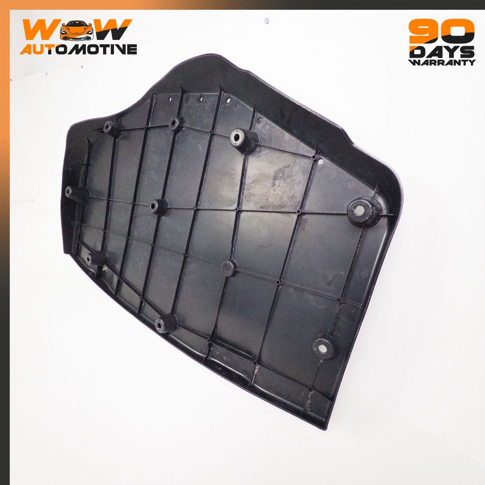 14-19 MASERATI GHIBLI REAR UNDERBODY SKID SPLASH GUARD SHIELD COVER BLACK OEM