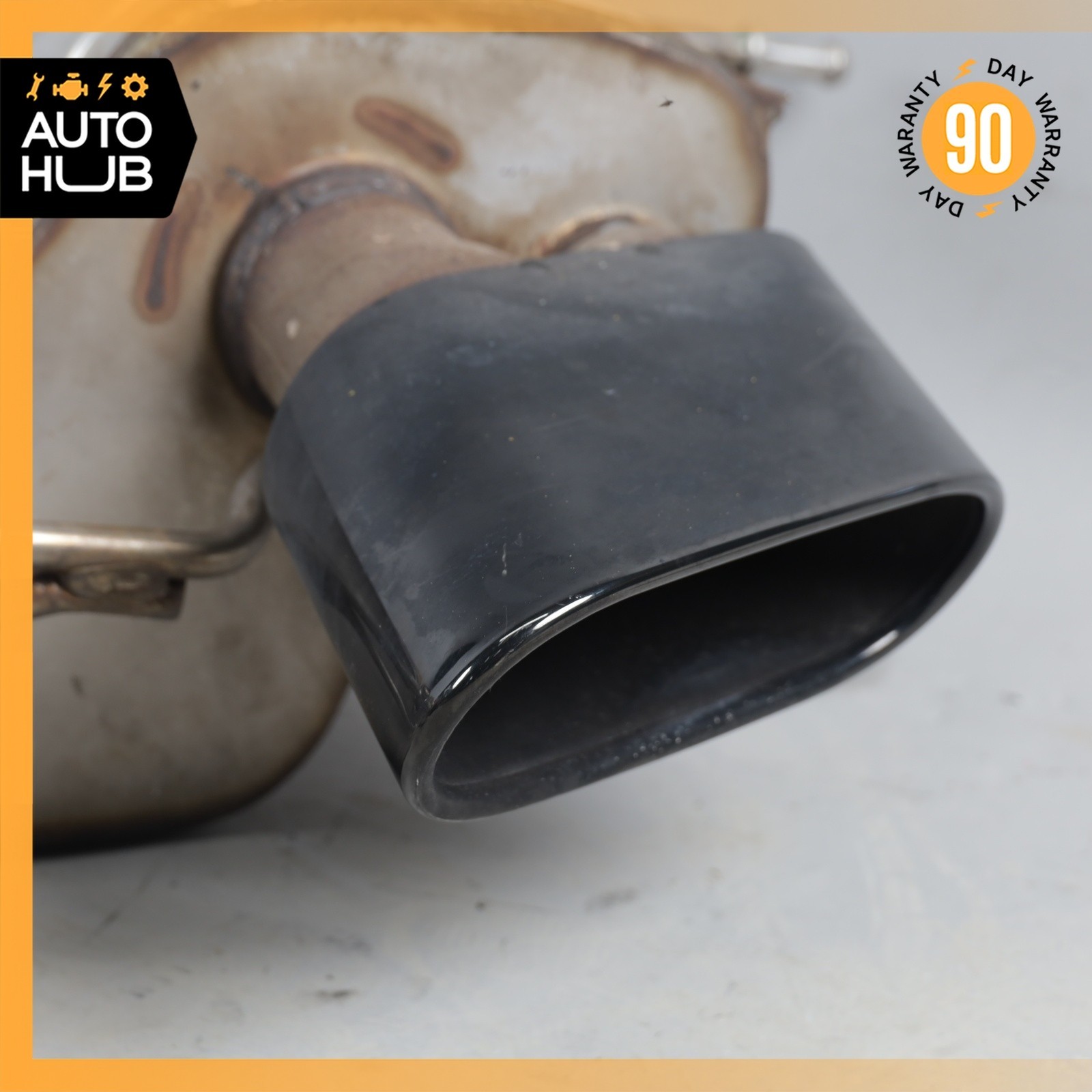 09-19 Maserati GranTurismo M145 4.7L Sport Exhaust Mufflers Tips Set of 2 OEM