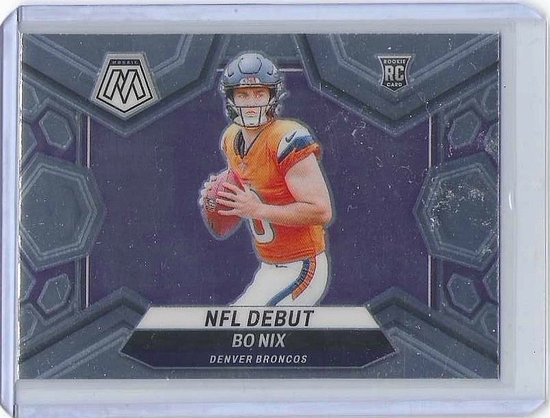 Bo Nix - 2024 Panini Mosaic - NFL Debut #271 Silver Prizm (RC)