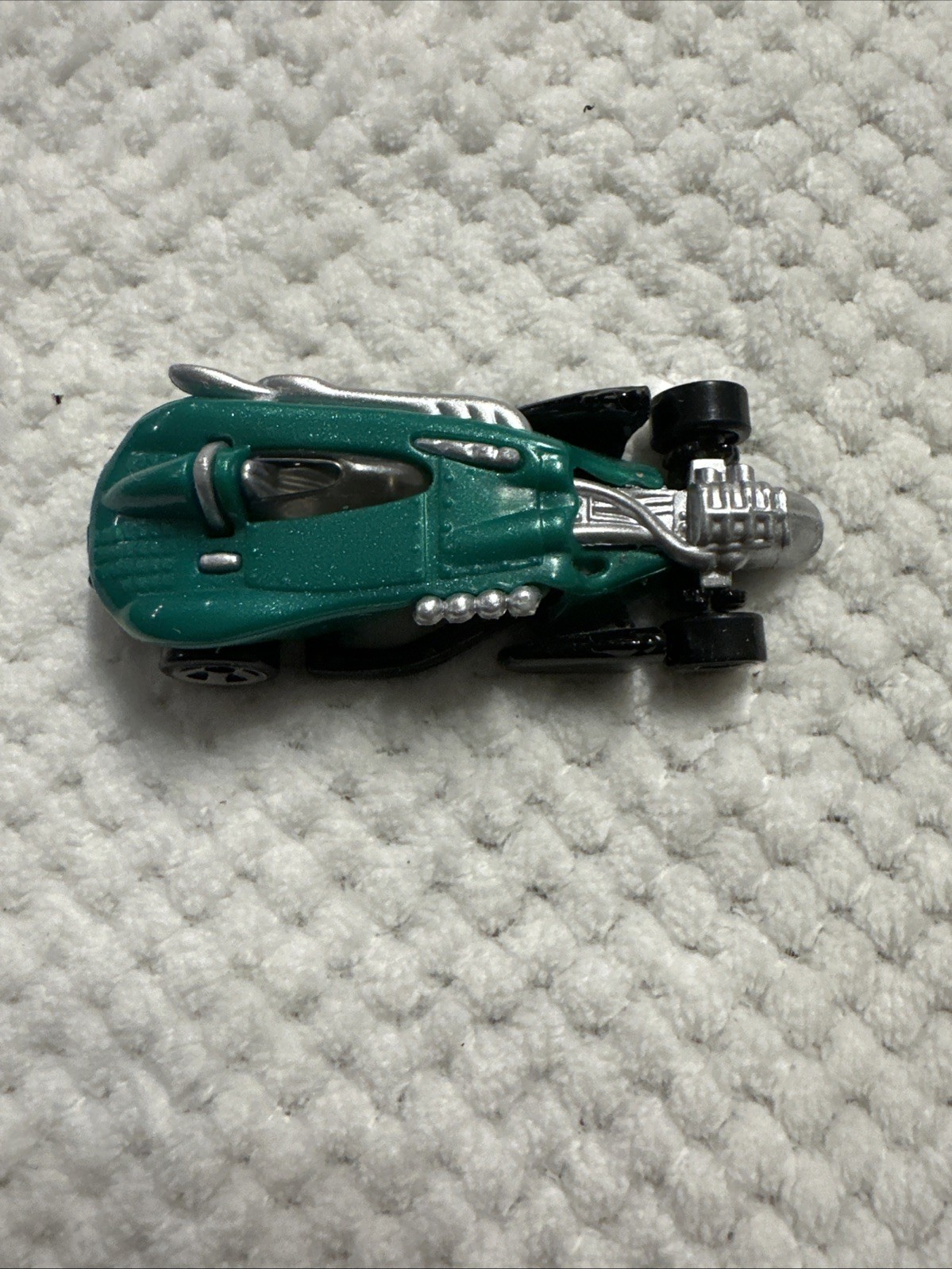 Hot Wheels - 2002 McDonald's Happy Meal, Saltflat Racer (Green)