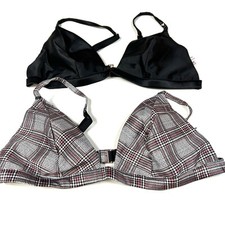 NEW Lot Of 2 Victorias Secret Size Large Unlined Triangle Bralettes Bras 3775