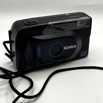 Konica FF-35R Point & Shoot Film Camera 35mm Auto Date Red-Eye Reduction