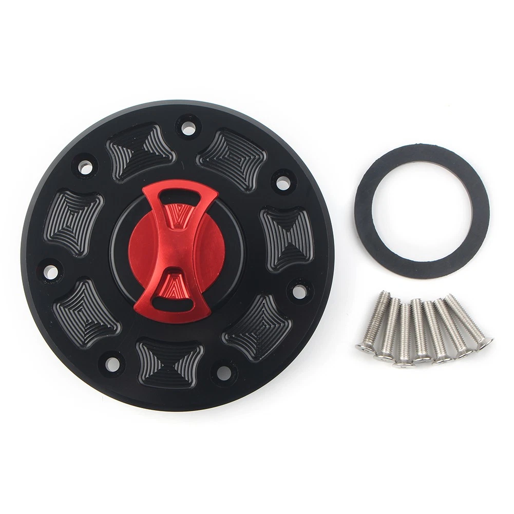 1x For Kawasaki NINJA 500 ZX-6 ZX-7 ZX-9 ZRX-1100 Red Fuel Gas