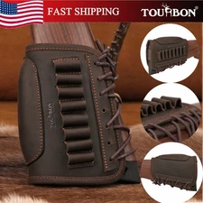 TOURBON Cheek Rest Riser Rifle Cartridges Ammo Holster Buttstock Protector in US