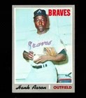 1895* 1970 Topps # 500 Hank Aaron Vg-Ex