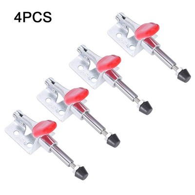 4PCS Toggle Clamp GH-301AM Horizontal Quick Release Clip Hand Tool Tackle