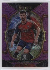 2022-23 Panini Select La Liga Terrace Purple Mojo Prizm David Garcia #18 0ms6