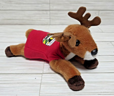 Curto Toy Reindeer Antlers Plush Stuffed Journey to the North Pole Shirt Brown