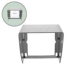 Outdoor Waterproof Socket Box Stainless Steel Durable Socket Cover Protector