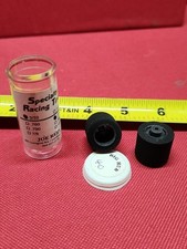 Vintage 1/24 SPECIALTY RACING TIRES 40 Black Pr 3/32 X .770 SLOT CAR Wheels NOS