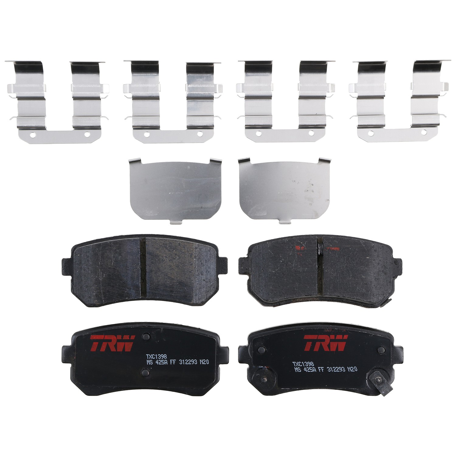 Disc Brake Pad Set for Hyundai Tucson 2010 - 2017 TRW  Ultra TXC1398