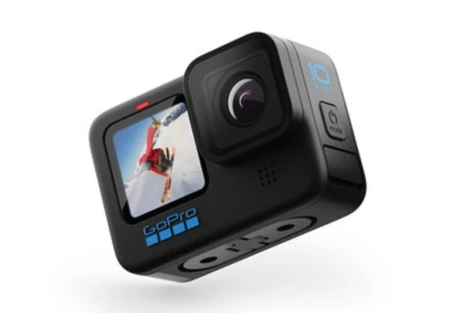 GoPro HERO10 Black - Waterproof Action Camera with Front LCD and Touch Rear