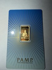 PAMP Suisse  5 Gram Gold Bar  Buddha