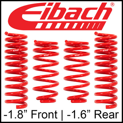 Eibach SPORTLINE Lowering Springs Set of 4 fits 2017-2021 Audi A4 Quattro Sedan