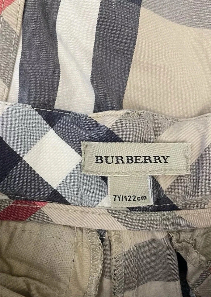 Burberry Pantalón/Capry 7Y Niñas Multicolor Foto 3 de 4
