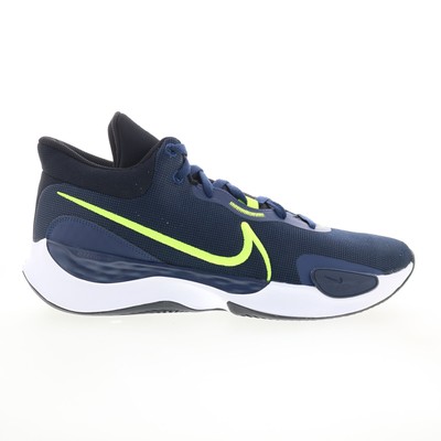 Nike Renew Elevate III DD9304-005 Mens Blue Athletic Basketball Shoes 15