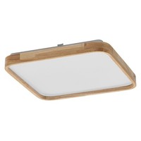 Led Deckenlampe Holz Osram 3000K Click-Dim B:29,2Cm Deckenleuchte Schlafzimmer
