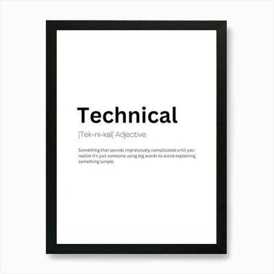 Technische Definition Bedeutung Kunst Pr gerahmtes Wandbild Poster Leinwanddruck Bild