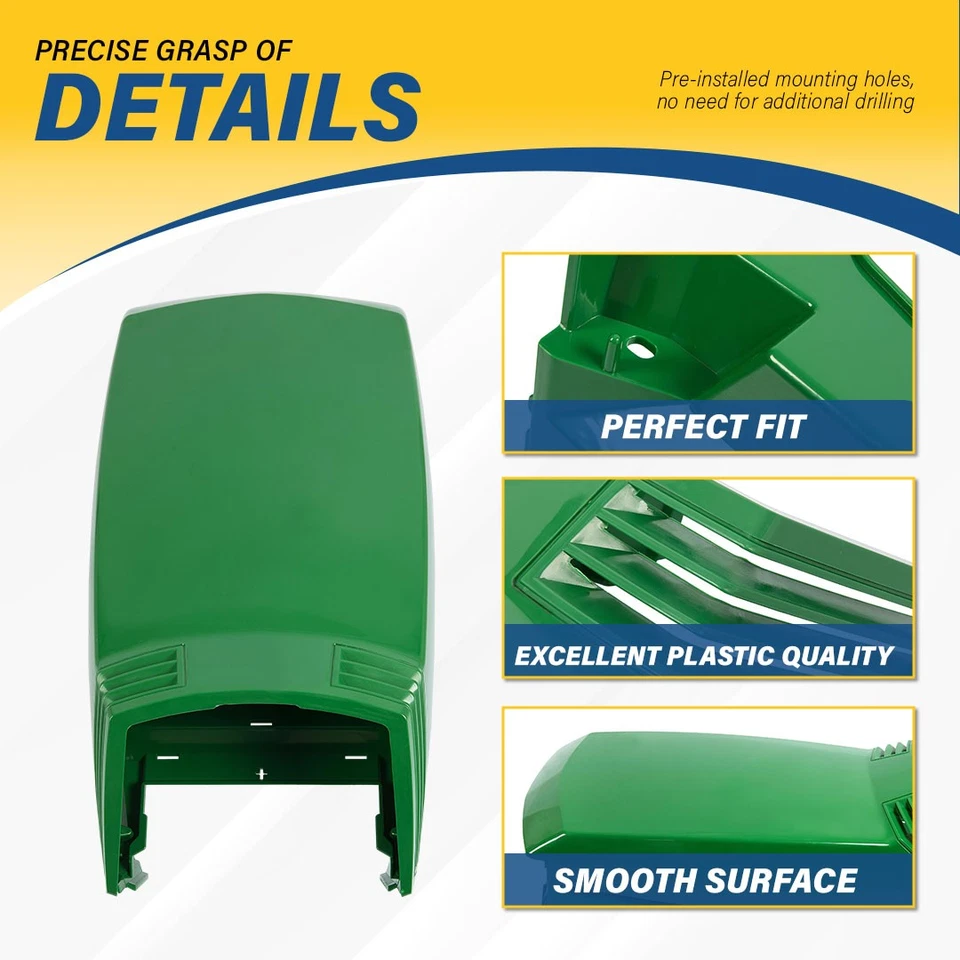 Upper &Lower Hood For John Deere LX172 LX173 LX176 Replace for AM132526 AM117724 - Image 3 of 4
