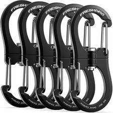 Swivel Carabiner Clip 1kN Heavy Duty Swivel Hook for Keychain set 5 PCS