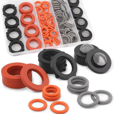 #ad #ad 84 Pieces Power Pressure Washer O Rings Washers Kit 5 Sizes Pump Hose Gun Wand $20.21