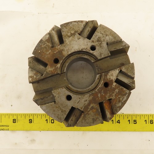 Goddard & Goddard 5" Dia. Right Hand Cut Face End Mill 1-1/2" Arbor - Foto 11 di 11