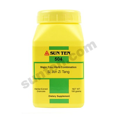 Si Jun Zi Tang Granules - Sun Ten Chinese Herbal Supplement TCM #504