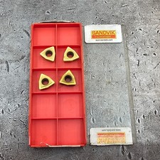 Qty 4 Sandvik WCMX 06T308R-53 WCMX06T308R-53 1020 Grade Drill Carbide Inserts
