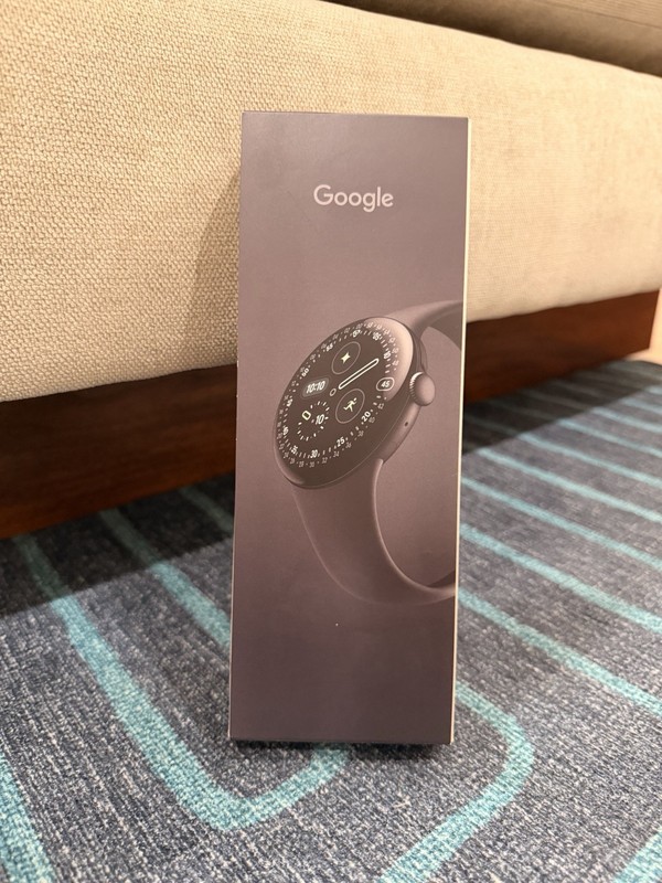 Google Pixel Watch 4 41mm LTE Matte Black Obsidian Band — Complete in Box