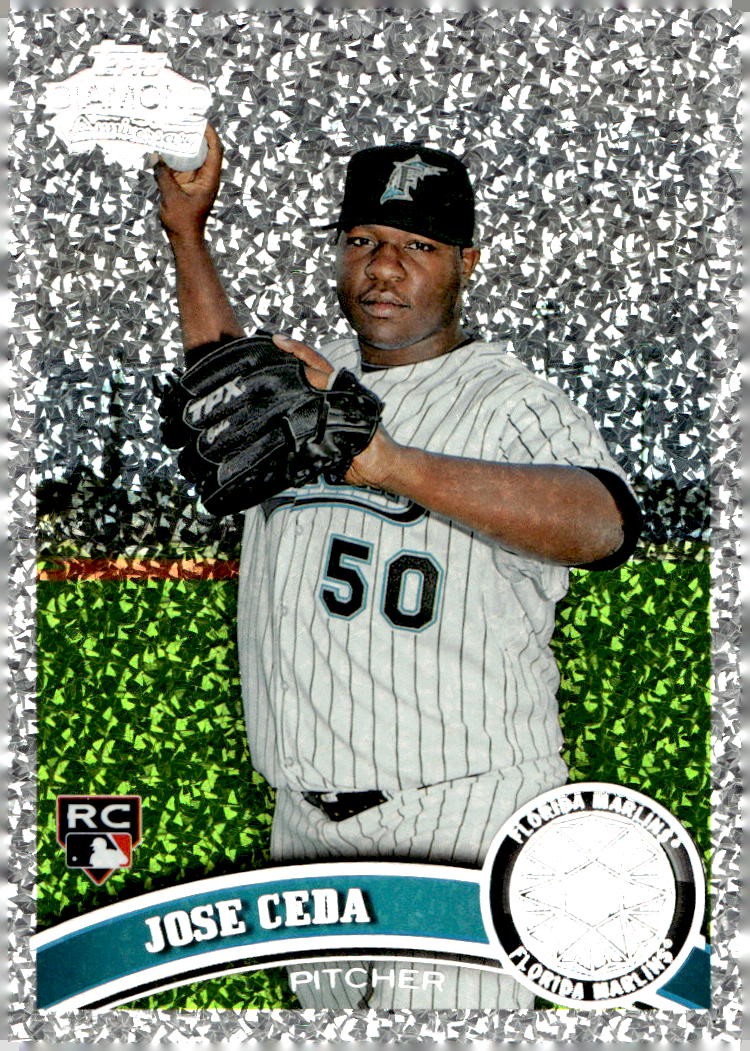 2011 Topps #196 Jose Ceda Diamond Anniversary Rookie RC
