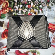 Portafoglio Assassin's Creed Syndicate London Brotherhood Emblema Monete e Carte *SECONDO*