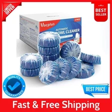 Vacplus Automatic Toilet Bowl Cleaner Tablets Bathroom Toilet Tank Cleaner NEW!.