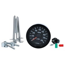 Volkswagen Beetle Revolution Counter Vdo Vision 8000rpm 52 Mm New Volkswagen Beetle Revolution Counter Vdo Vision 8000rpm 52 Mm New