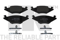 Bremsbelagsatz Scheibenbremse NK 224715 FüR Seat VW Ibiza Cordoba Golf 6K2 6K1 2