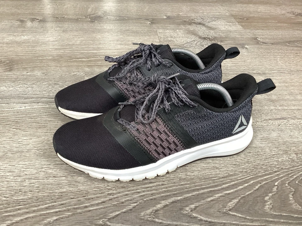 Zapatillas deportivas negras Reebok para mujer con estampado Lite Rush CM8784 talla 8,5 Foto 4 de 4