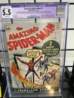Amazing Spider-Man #1 CGC 5.5 Restored (Moderate) Stan Lee Signature x2