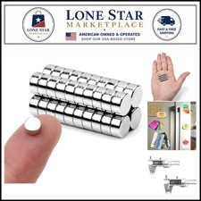 40pcs Durable Nickel Coated Round Refrigerator Magnets for Crafting  Organizing