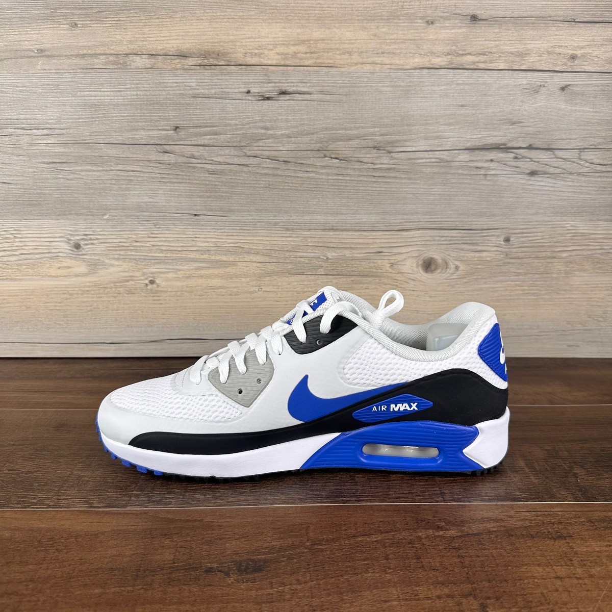 Nike Air Max 90 Golf Mens Size 12 White Black Photon Dust Game