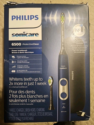 PHILIPS Sonicare ProtectiveClean 6500 Rechargeable Toothbrush Blue HX6462/07