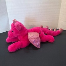 FAO Schwarz Adopt A Pet Enchated Dragon Pink 19 Inch Plush