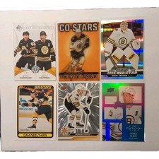 Boston Bruins 40 Card Lot - Jeremy Swayman Rainbow /350